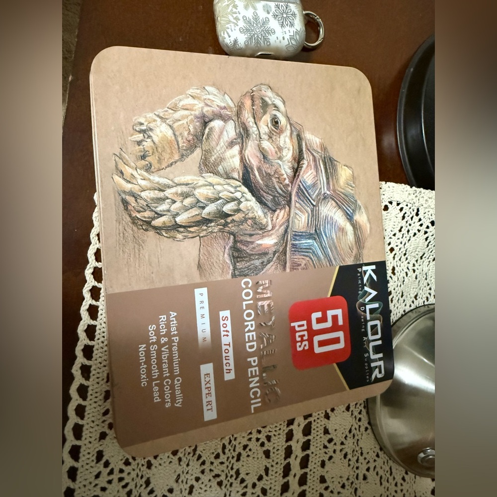 Kalour 50-Piece Metallic Colored Pencil Set - Picture 5 of 5